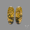 Yellow Orbicular Ocean Jasper Pair