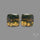 Yellow Orbicular Ocean Jasper Pair