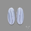 Blue Lace Agate Pair