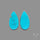 Sleeping Beauty Turquoise Pair