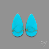 Sleeping Beauty Turquoise Pair