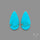 Sleeping Beauty Turquoise Pair