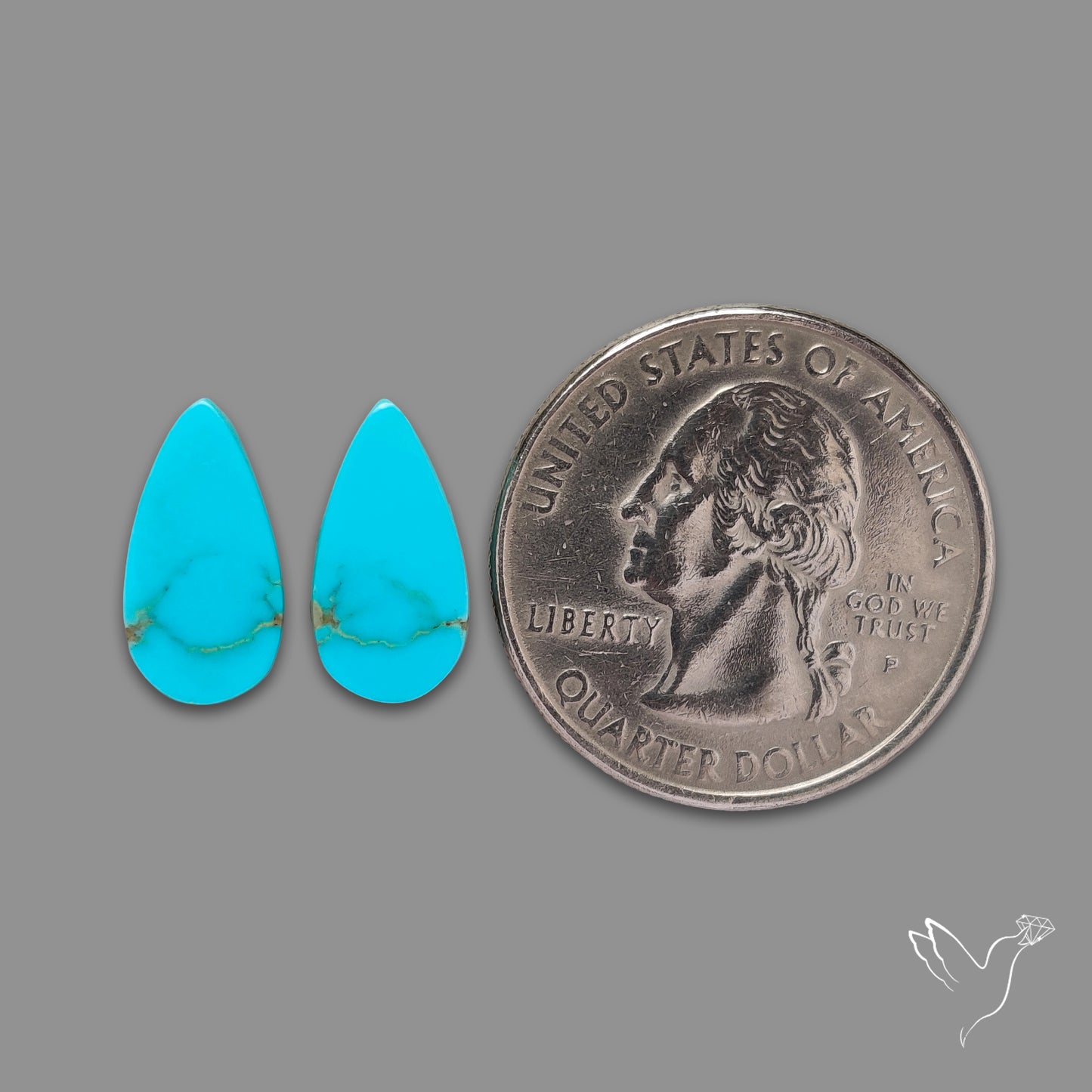 Sleeping Beauty Turquoise Pair