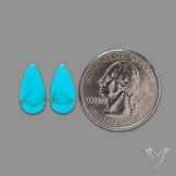 Sleeping Beauty Turquoise Pair