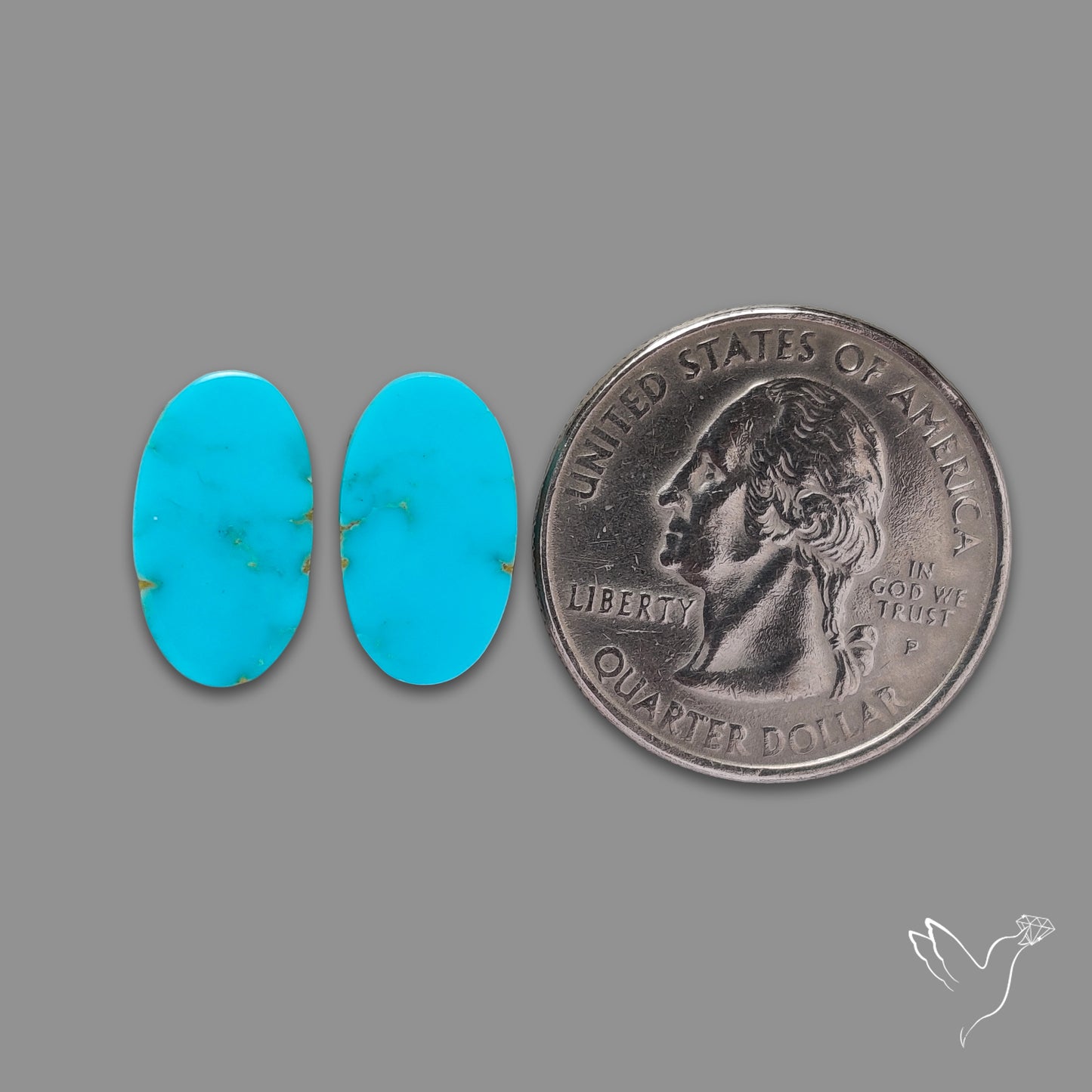 Sleeping Beauty Turquoise Pair