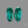 Chrysocolla In Malachite Pair
