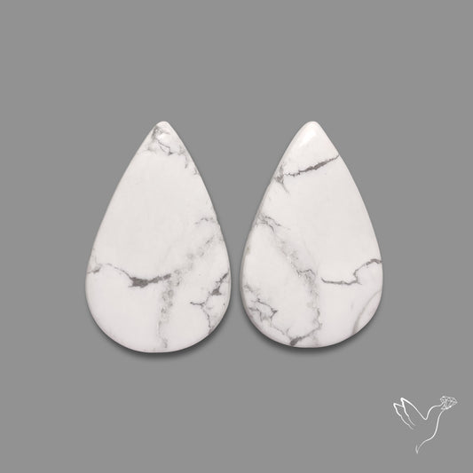 Howlite Pair
