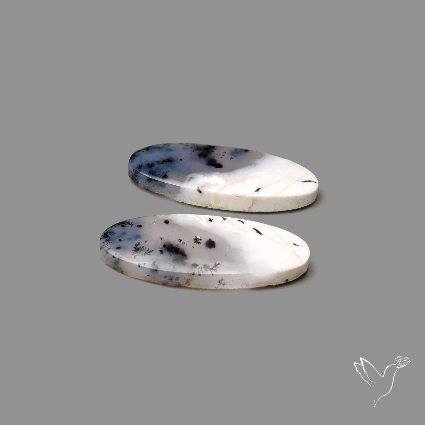 Dendritic Opal Pair