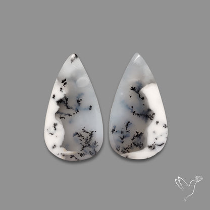 Dendritic Opal Pair
