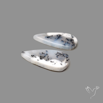 Dendritic Opal Pair