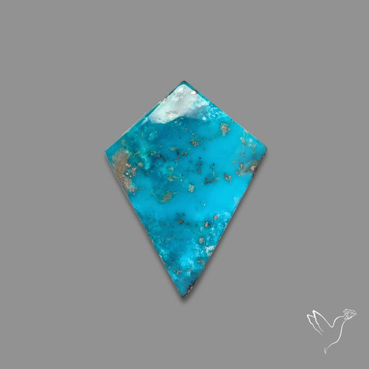 Morenci Turquoise With Pyrite Inclusions