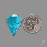 Morenci Turquoise With Pyrite Inclusions