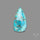 Morenci Turquoise With Pyrite Inclusions