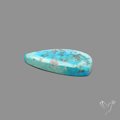 Morenci Turquoise With Pyrite Inclusions