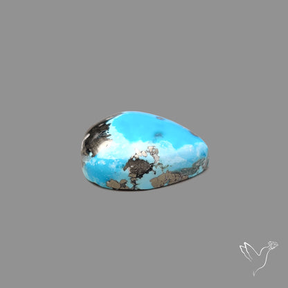 Morenci Turquoise With Pyrite Inclusions