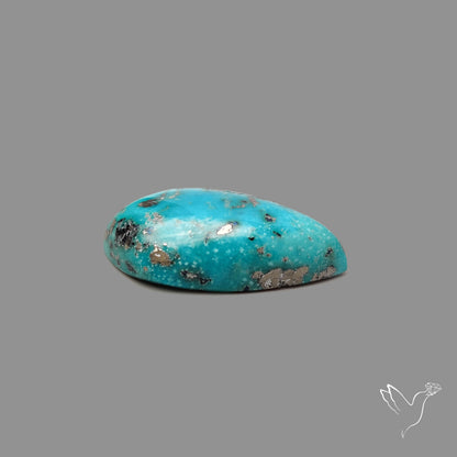 Morenci Turquoise With Pyrite Inclusions