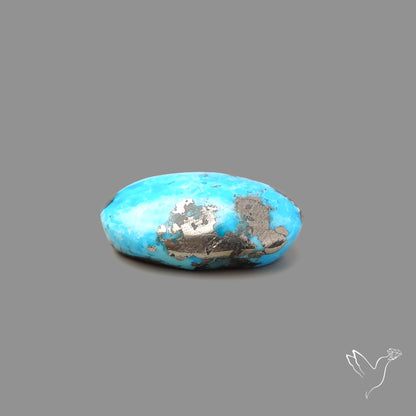 Morenci Turquoise With Pyrite Inclusions