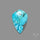 Morenci Turquoise With Pyrite Inclusions