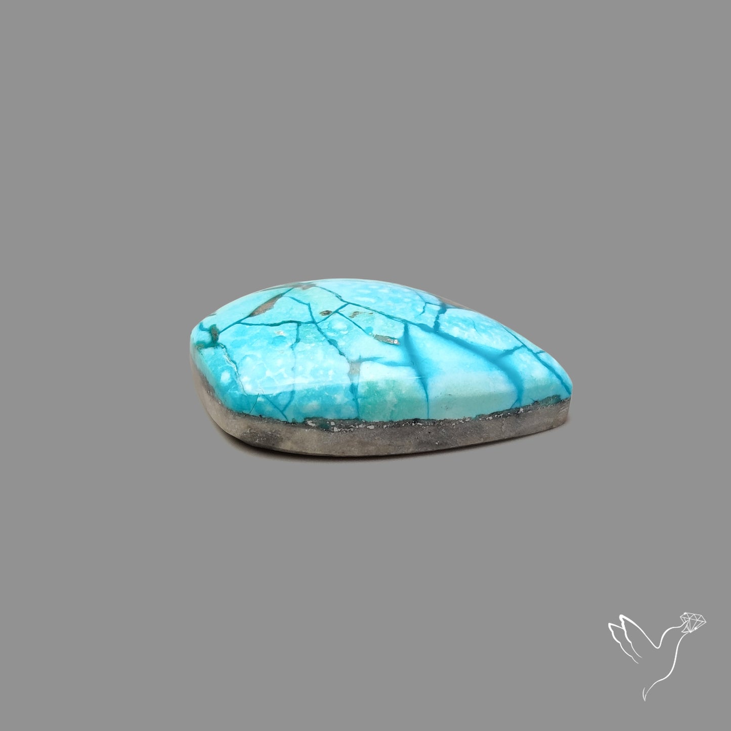 Morenci Turquoise With Pyrite Inclusions