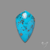 Morenci Turquoise With Pyrite Inclusions