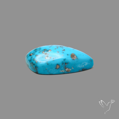 Morenci Turquoise With Pyrite Inclusions