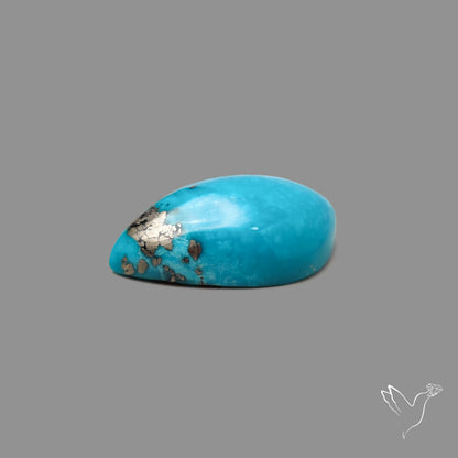 Morenci Turquoise With Pyrite Inclusions