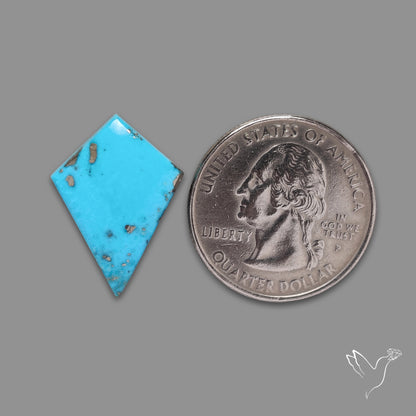 Morenci Turquoise With Pyrite Inclusions
