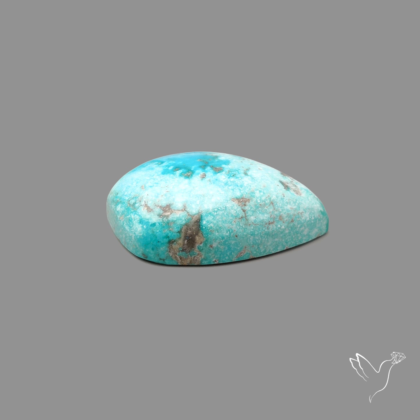 Morenci Turquoise With Pyrite Inclusions
