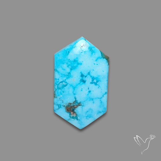 Morenci Turquoise With Pyrite Inclusions