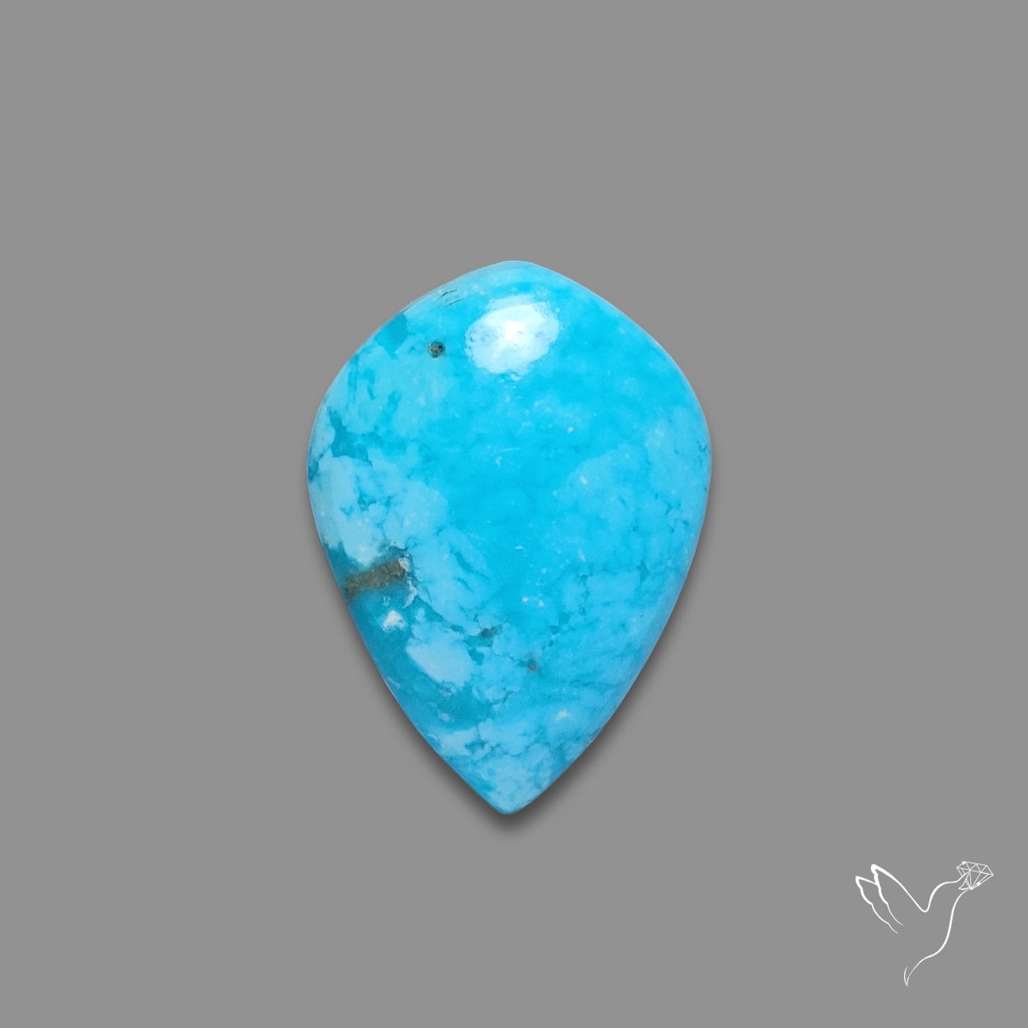 Morenci Turquoise With Pyrite Inclusions