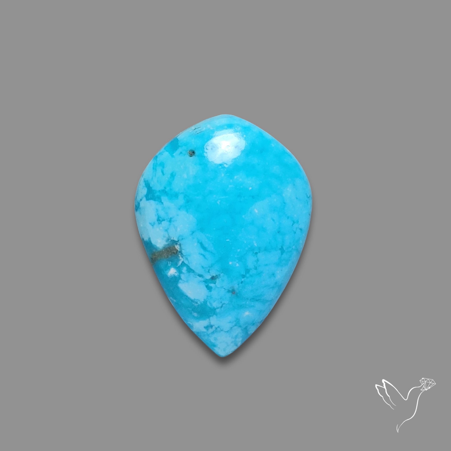Morenci Turquoise With Pyrite Inclusions