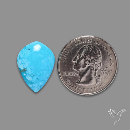 Morenci Turquoise With Pyrite Inclusions