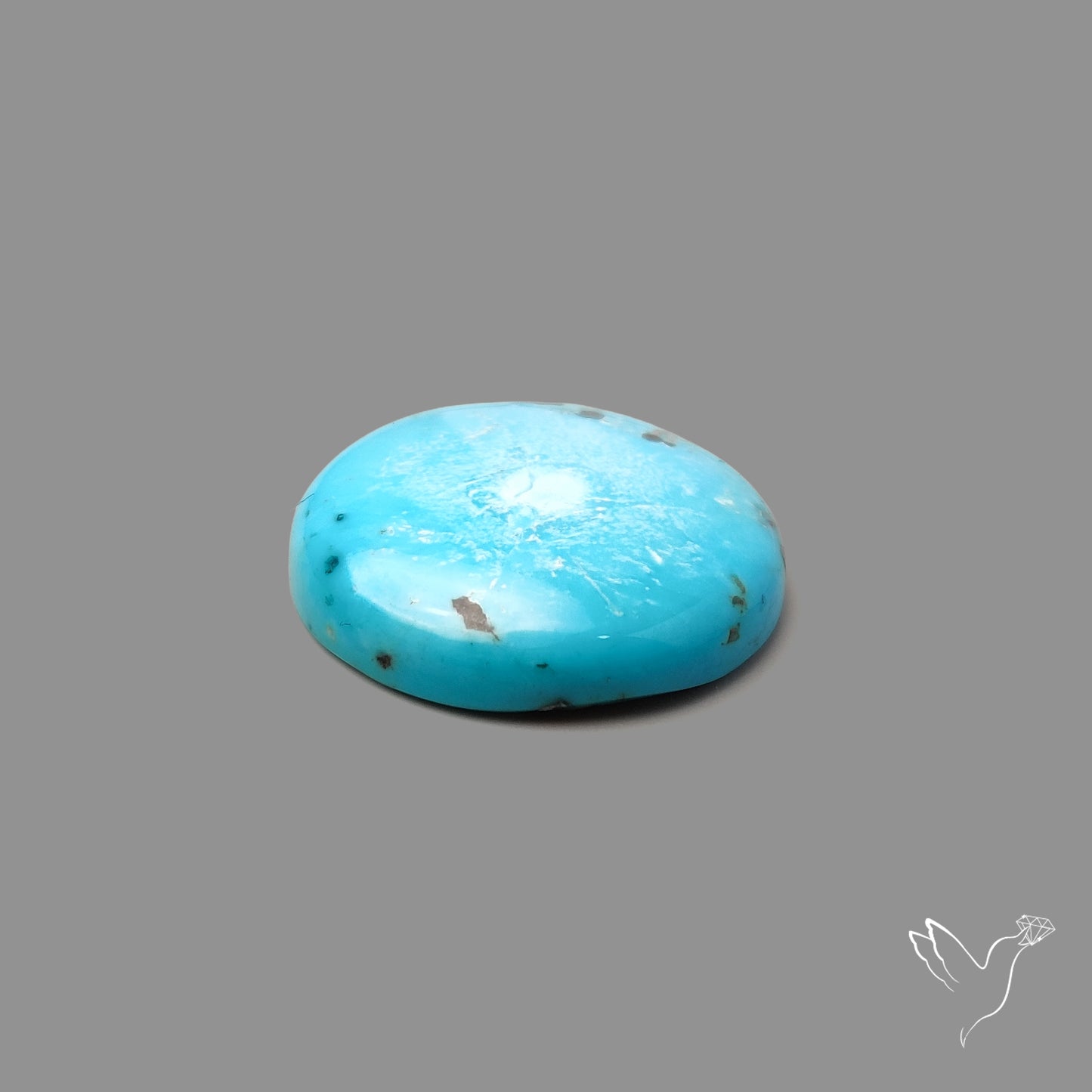 Morenci Turquoise With Pyrite Inclusions