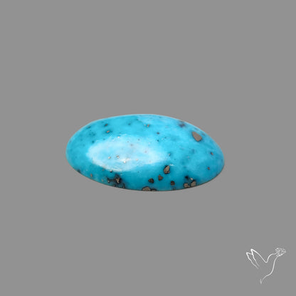 Morenci Turquoise With Pyrite Inclusions