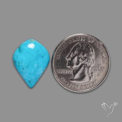 Morenci Turquoise With Pyrite Inclusions