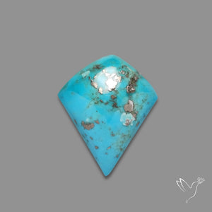 Morenci Turquoise With Pyrite Inclusions