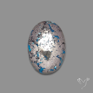 Morenci Turquoise With Pyrite Inclusions