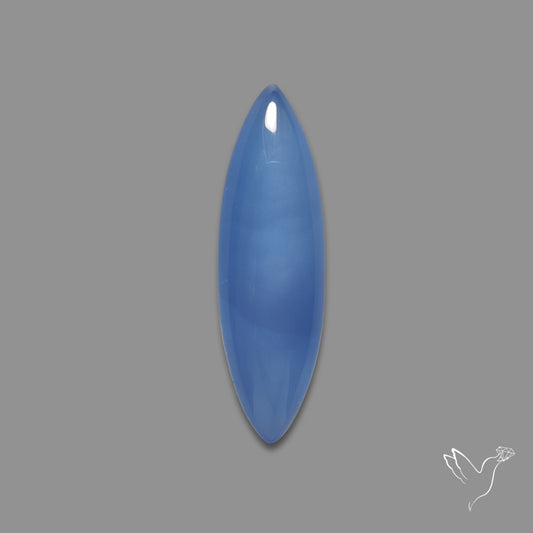 Namibian Blue Chalcedony Coffin