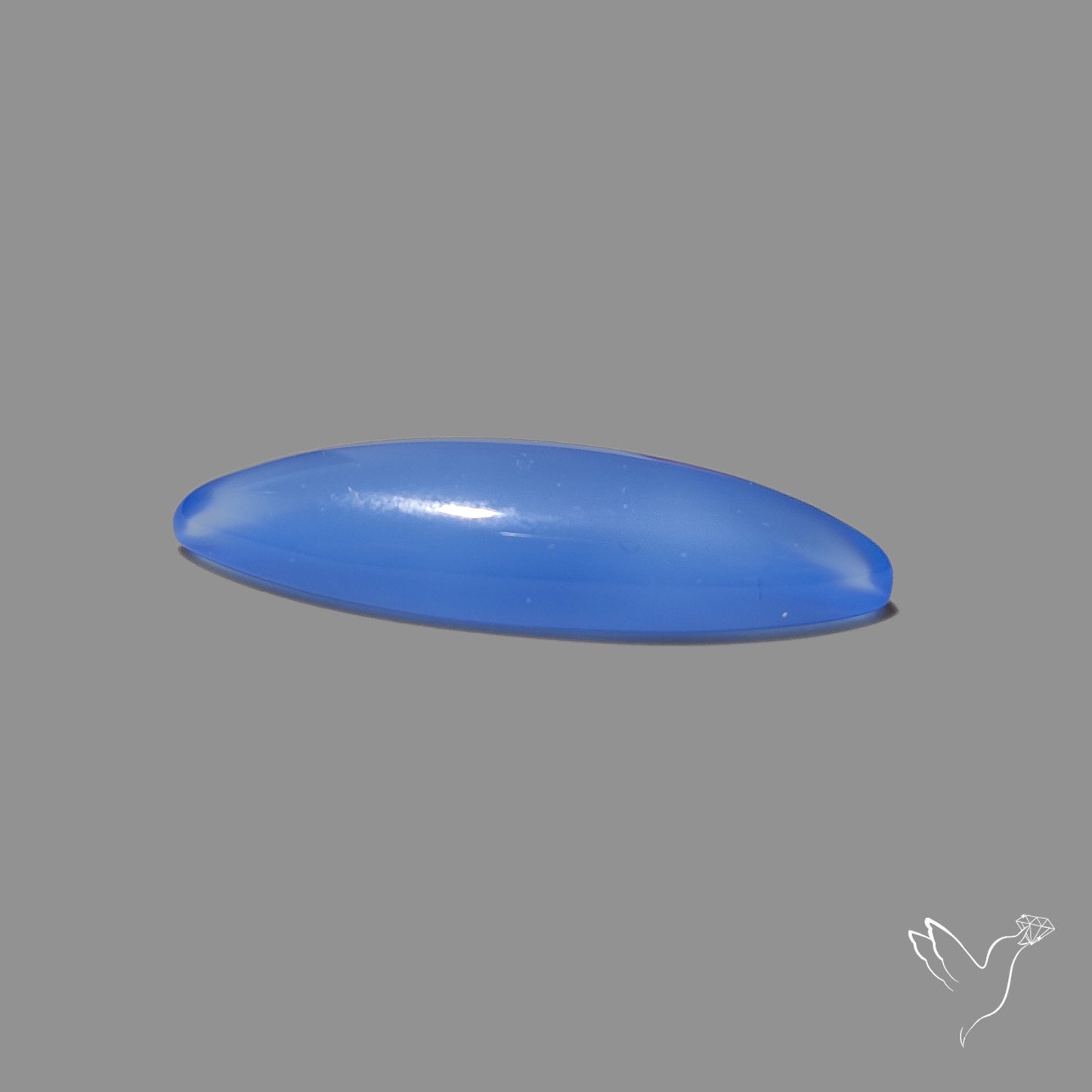 Namibian Blue Chalcedony Coffin