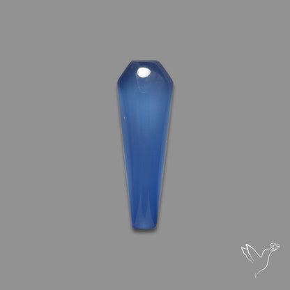 Namibian Blue Chalcedony Gem Chalcedony Cabochon