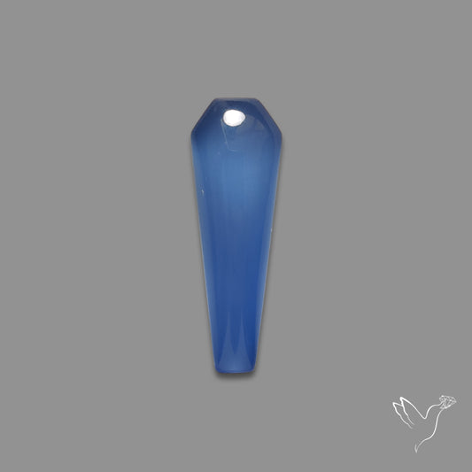 Namibian Blue Chalcedony Gem Chalcedony Cabochon