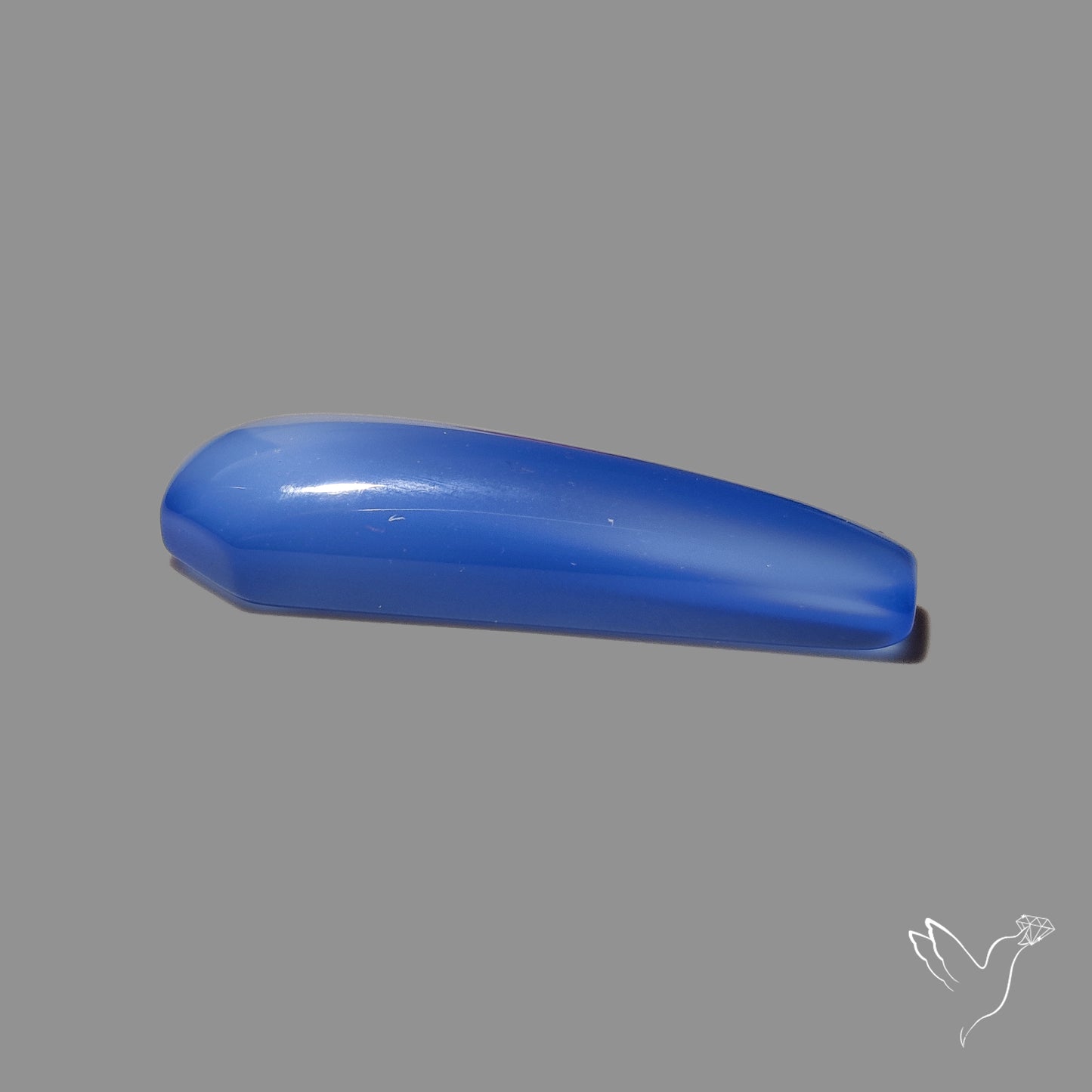 Namibian Blue Chalcedony Gem Chalcedony Cabochon