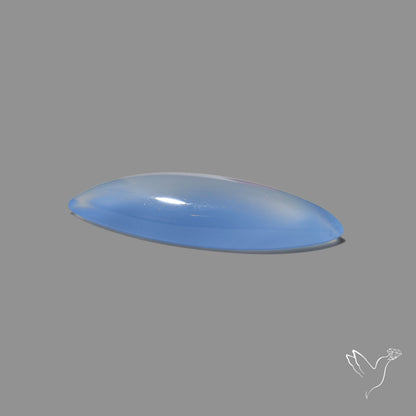 Namibian Blue Chalcedony Gem Chalcedony Cabochon
