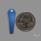 Namibian Blue Chalcedony Coffin