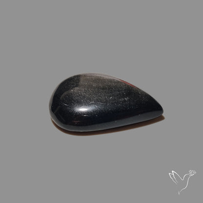 Silversheen Obsidian Cabochon