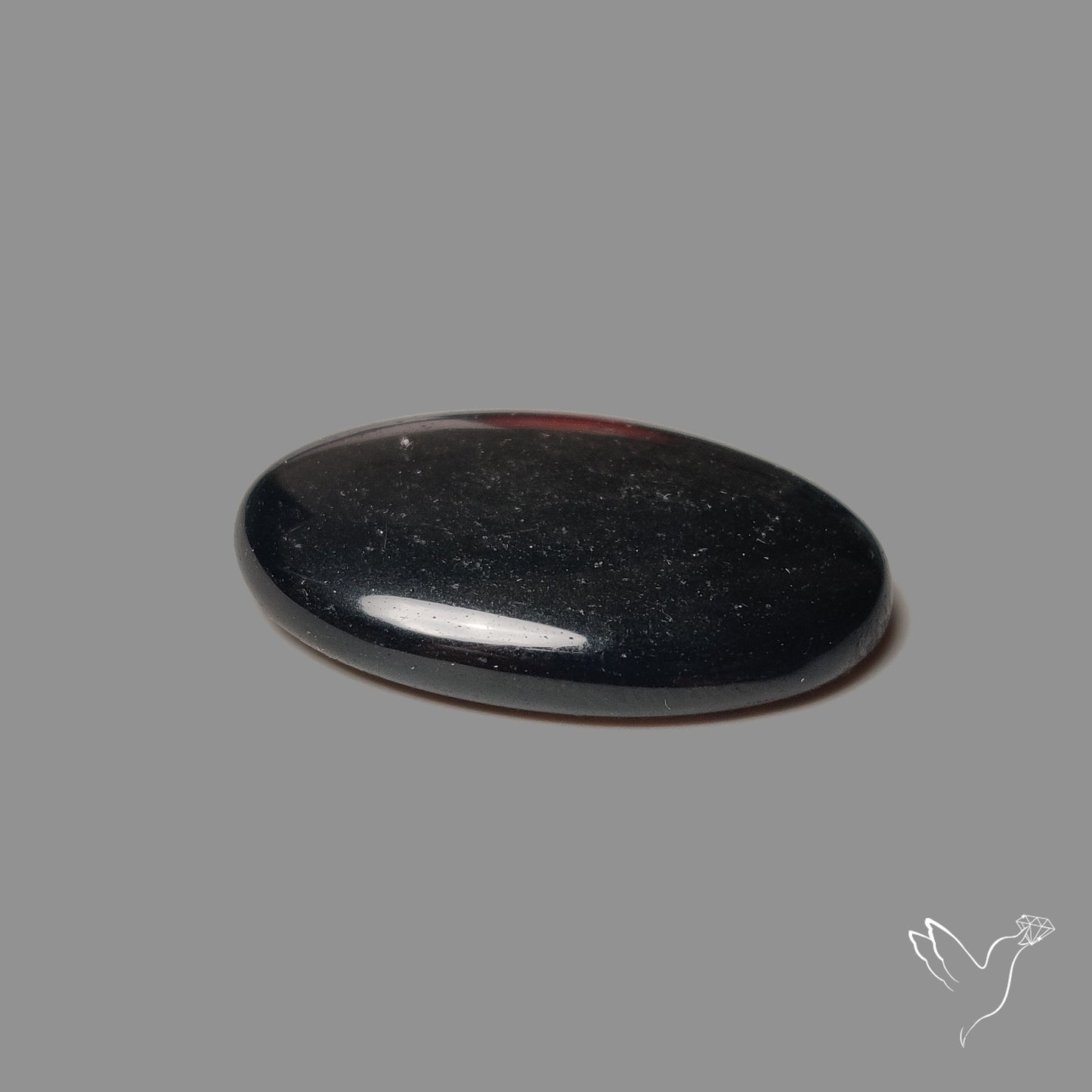 Silversheen Obsidian Cabochon