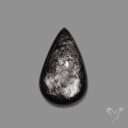 Silversheen Obsidian Cabochon