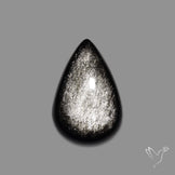 Silversheen Obsidian Cabochon