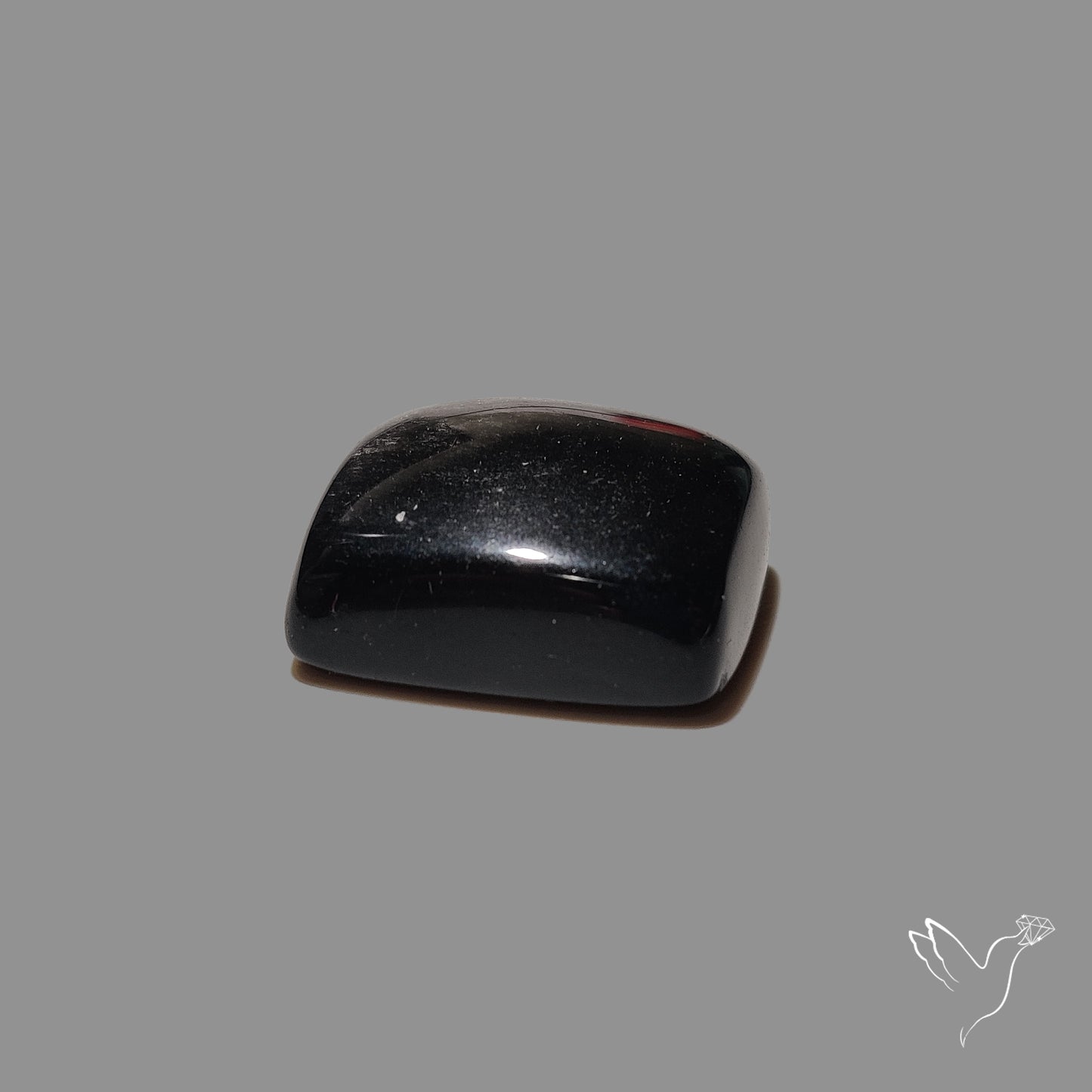 Silversheen Obsidian Cabochon