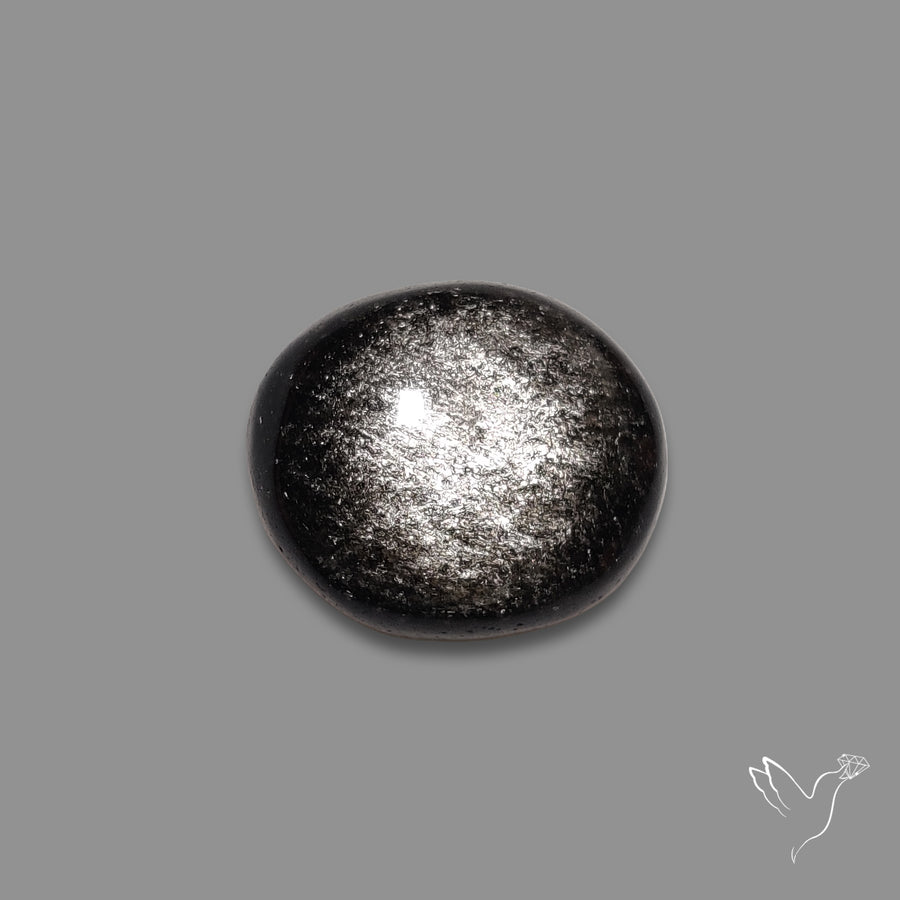 Silversheen Obsidian Cabochon